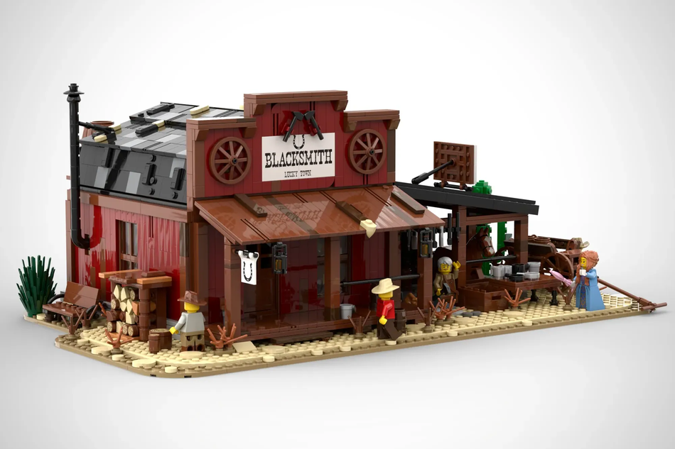 LEGO Ideas Blacksmith – Wild West 1