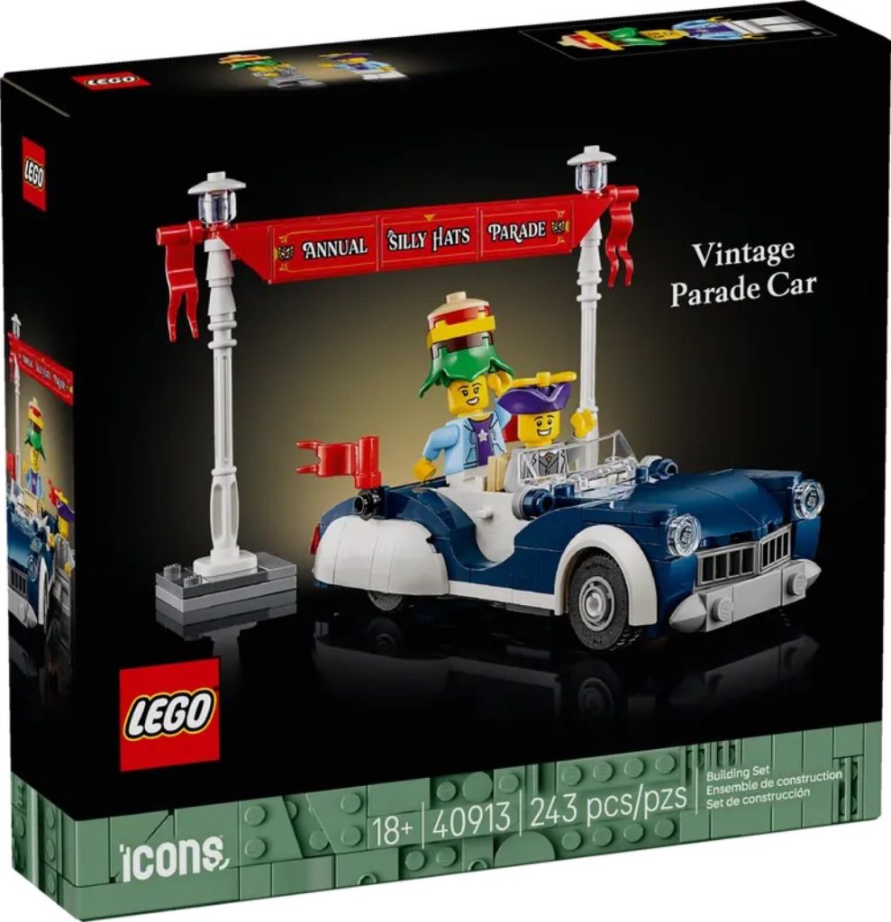 LEGO 40913 Vintage Parade Car Box 989x1024