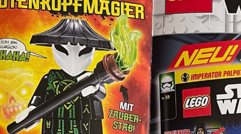 LEGO NINJAGO magazine to include Skull Sorcerer minifigure