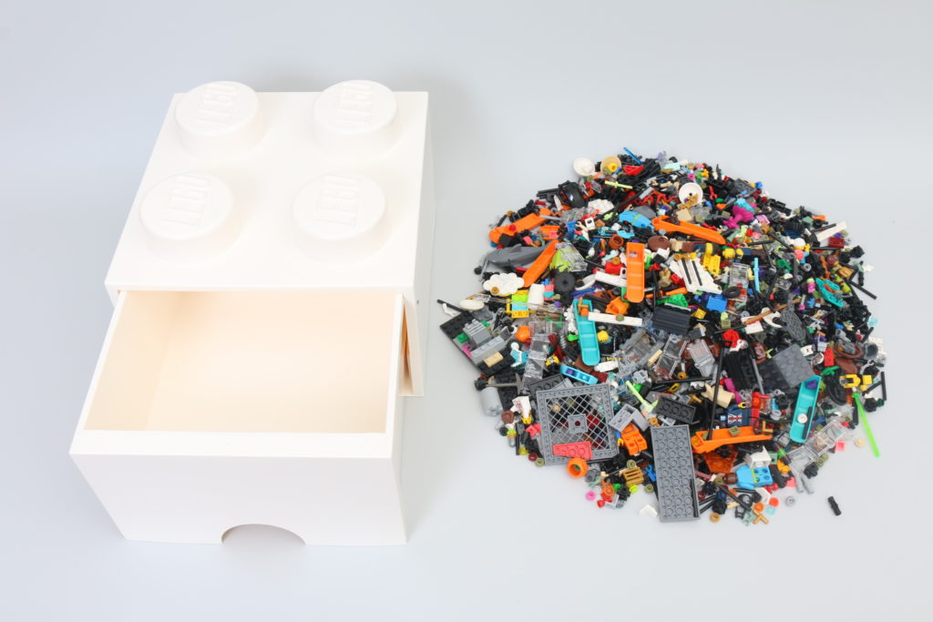 Room Copenhagen LEGO brick desk and drawer storage review 11