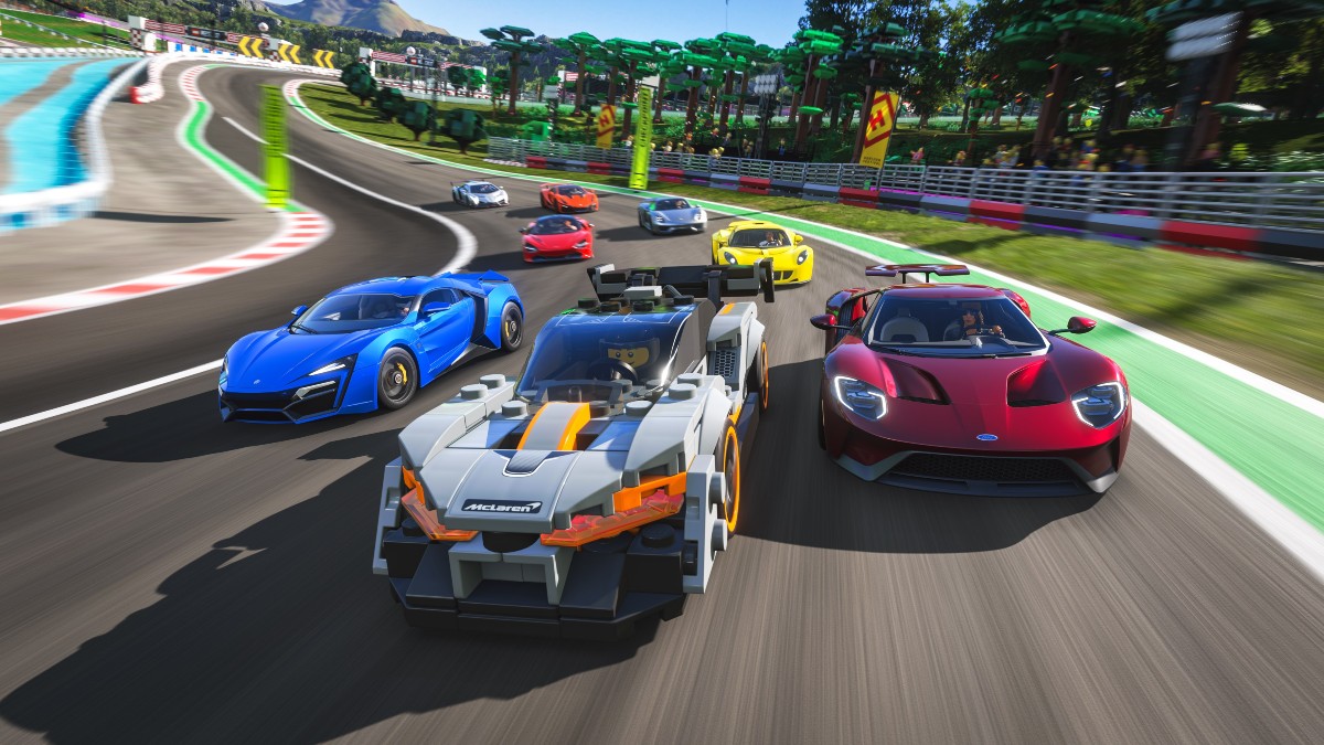 The LEGO Speed Champions DLC almost used thousands of digital pieces per car