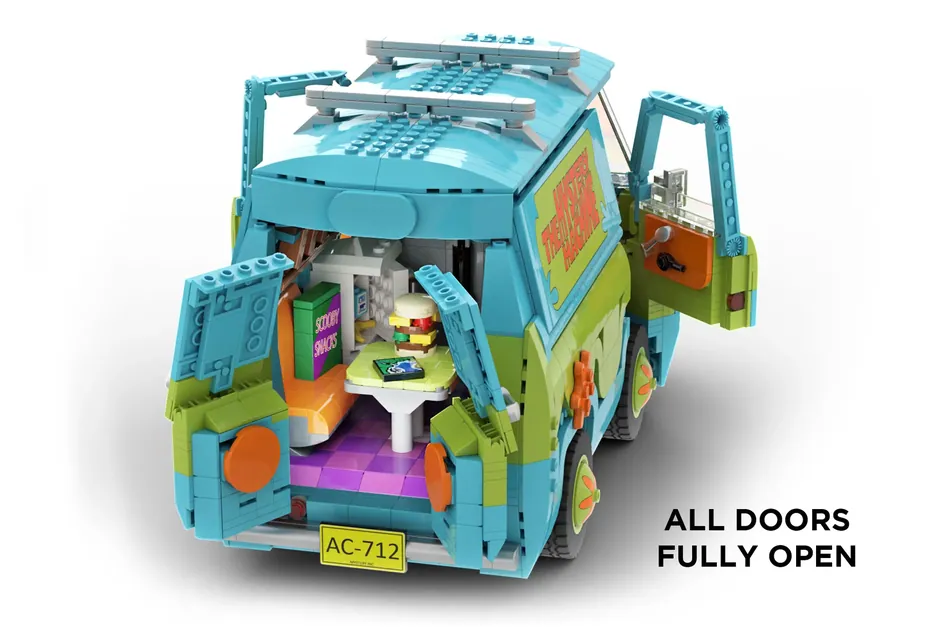 LEGO Ideas Scooby Doo Mystery Machine 8