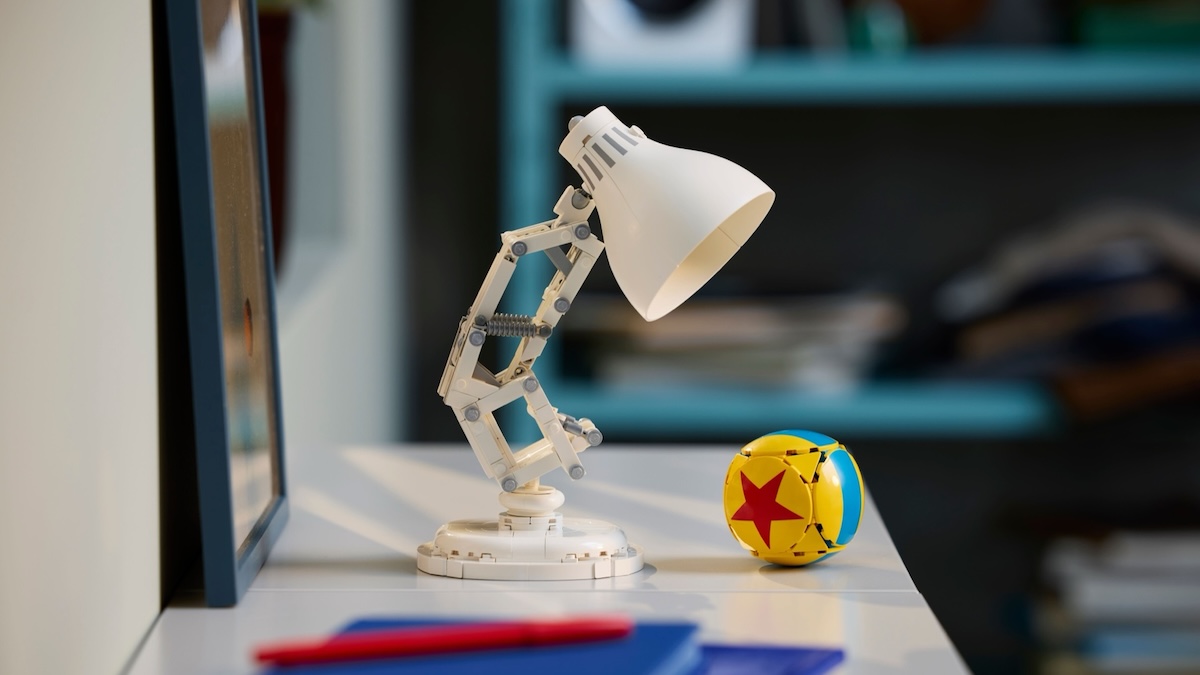 LEGO Ideas 21357 Luxo Jr. Disney Pixar lamp officially revealed