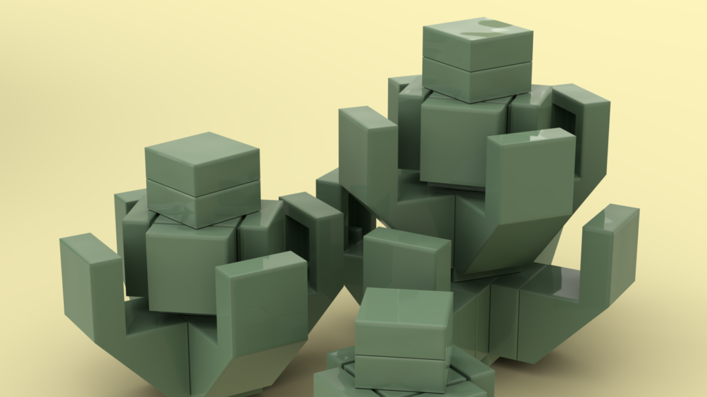 LEGO Ideas Succulent Garden 3