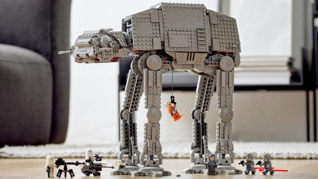 LEGO Star Wars 75288 AT AT lifestyle 1 resized featured 1024x576