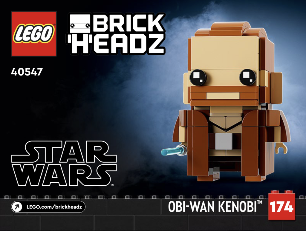 LEGO Star Wars 40547 Obi Wan Kenobi Darth vader BrickHeadz instructions 2 1024x774