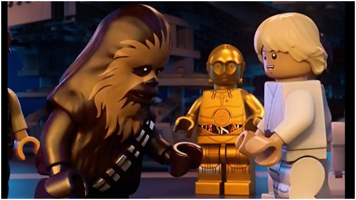 LEGO Star Wars film teaser appears as Anaheim Celebration launches