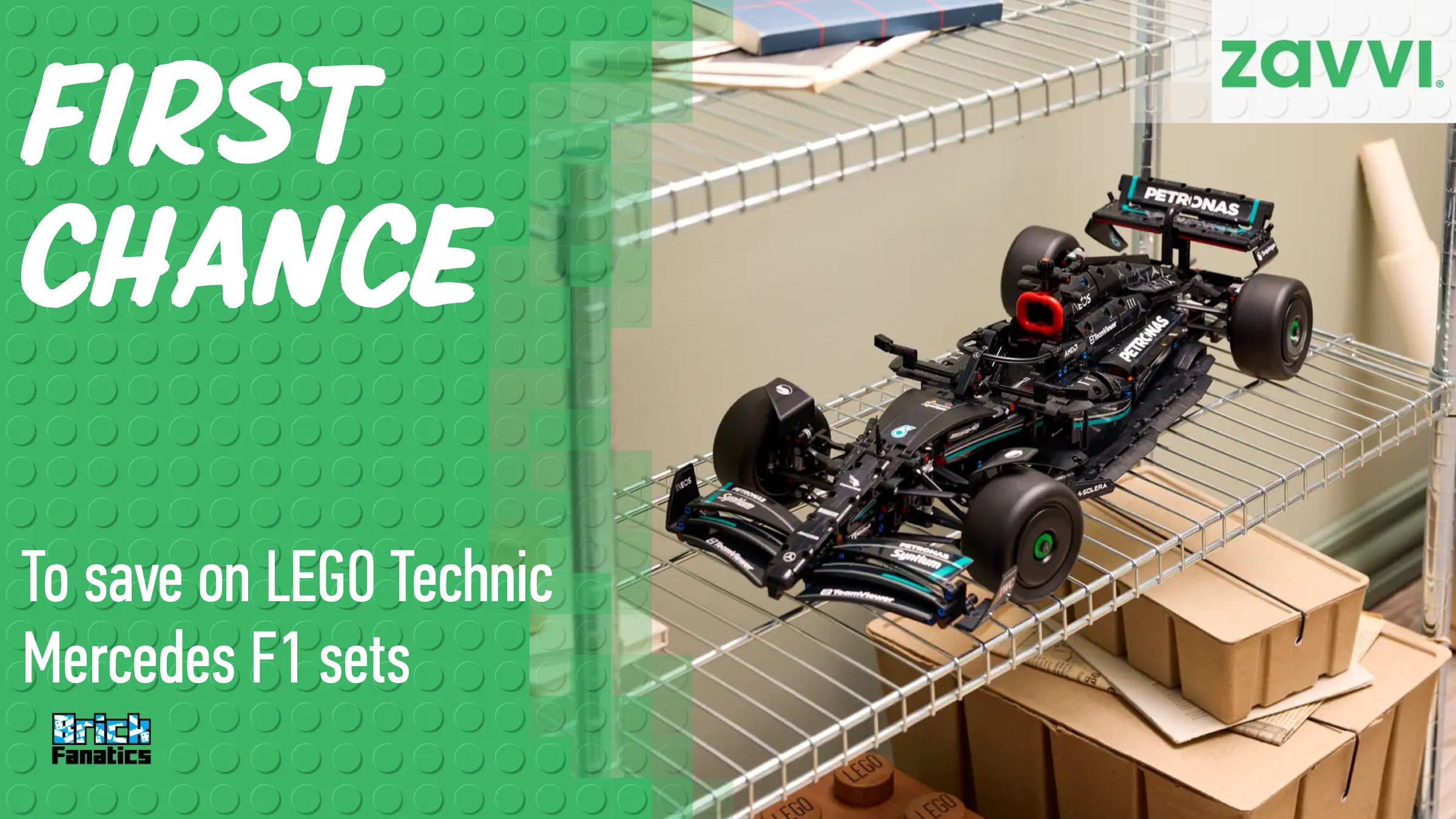 Lowest prices yet on brand-new LEGO Technic Mercedes sets