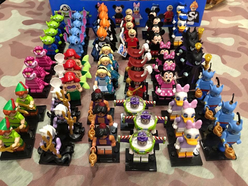 LEGO Disney Collectible Minifigures distribution