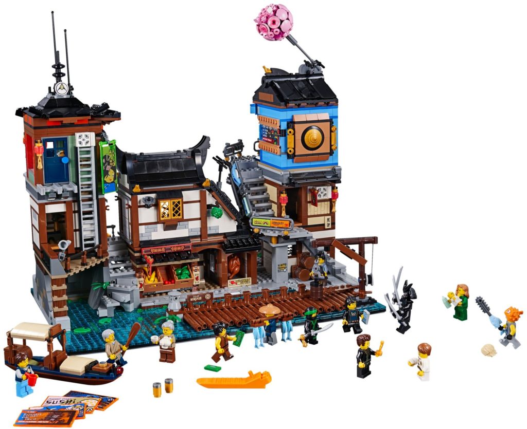 70657 ninjago City Docks full