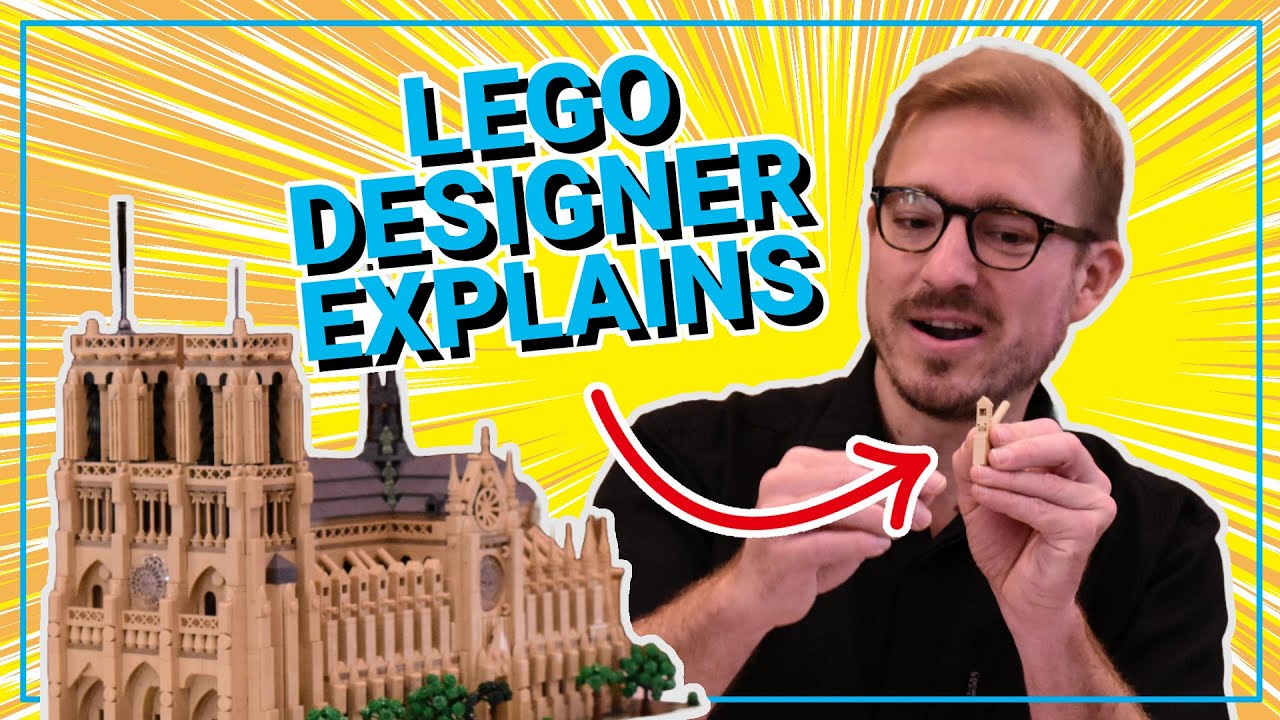 LEGO designer explains 21061 Notre-Dame de Paris