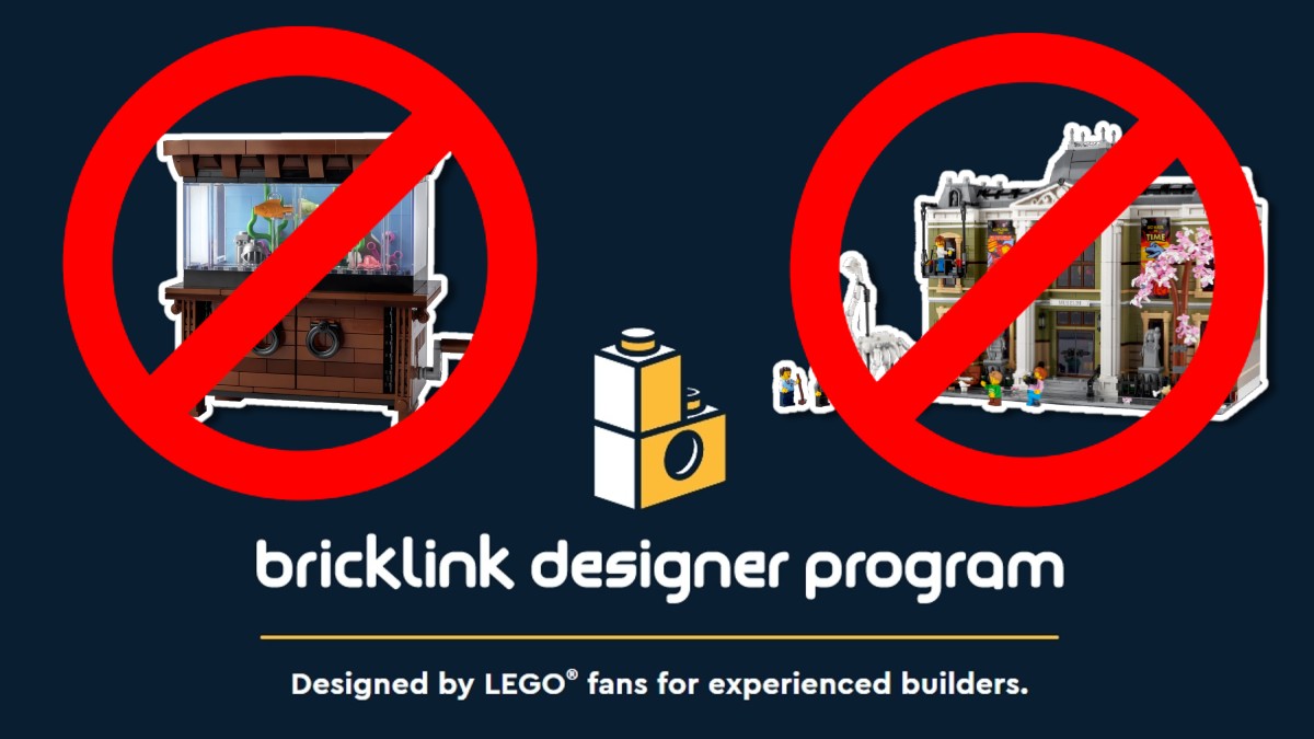 BrickLink Designer Program bans LEGO modular buildings for Series 6 