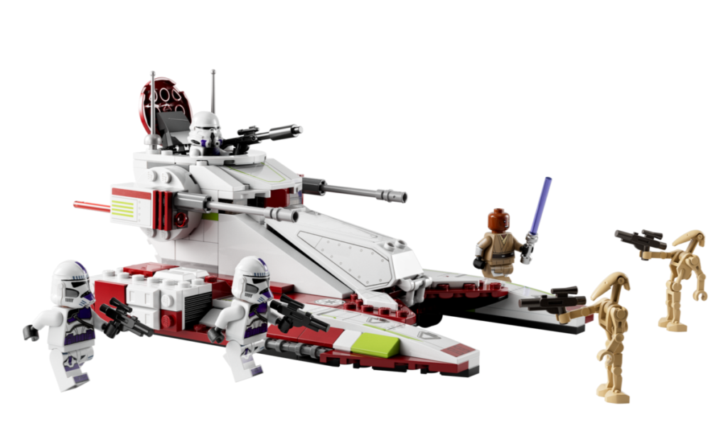 LEGO Star Wars 75342 Republic Fighter Tank contents 1024x625