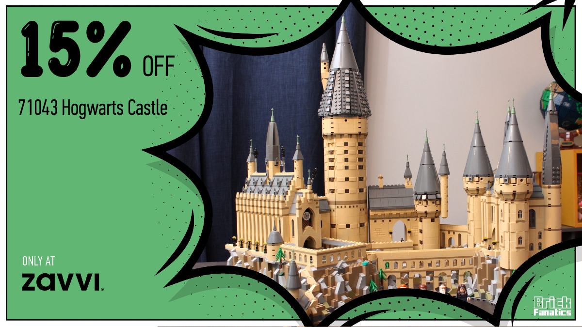 Magical New Year discount on LEGO Harry Potter 71043 Hogwarts Castle at Zavvi