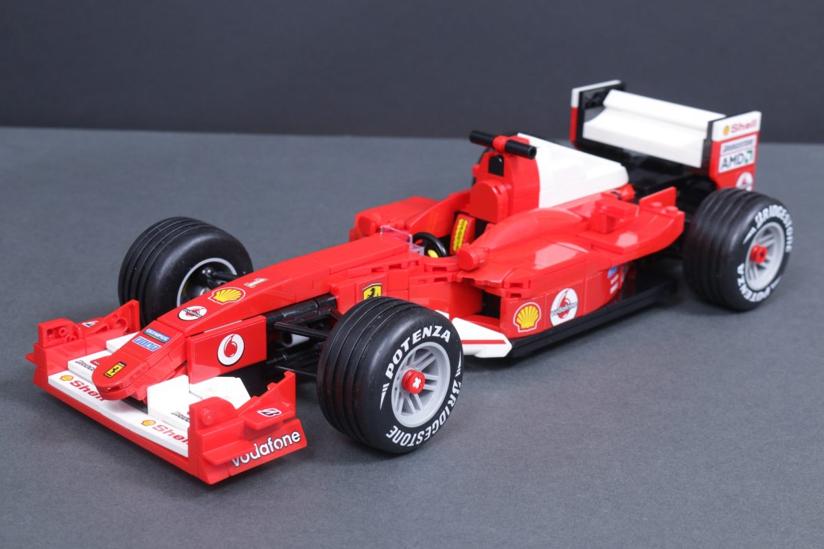 LEGO Icons Ferrari 11375 F2004 Michael Schumacher review 14 1200x800