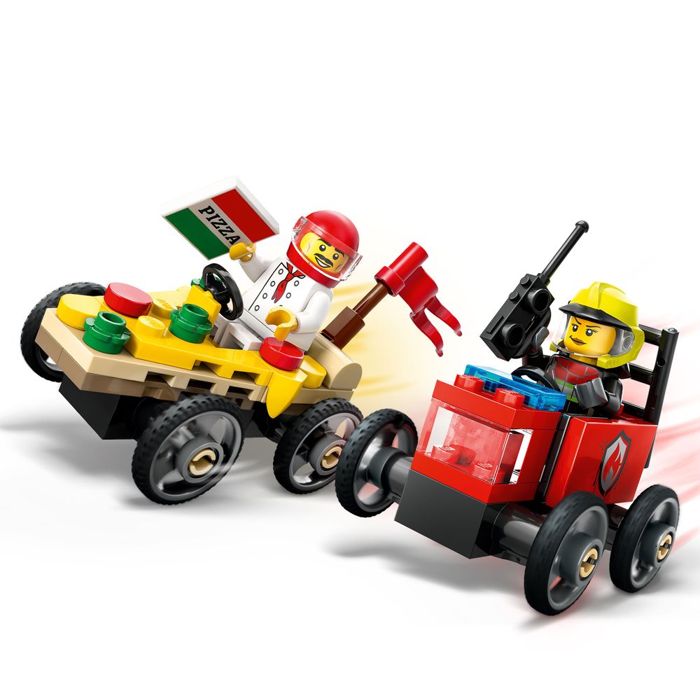 LEGO City 60458 Pizza vs. Fire Truck 4