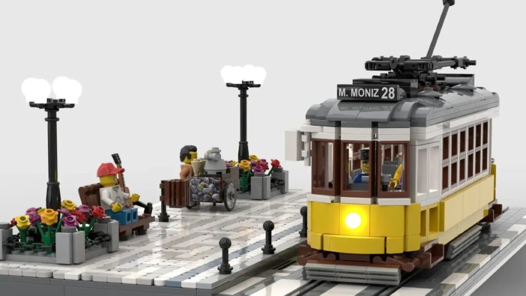 LEGO Lisbon Tram Ideas featured 1024x576