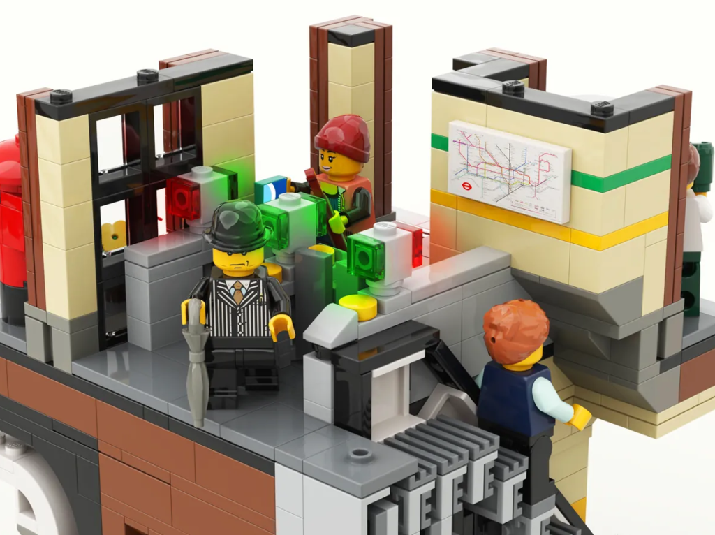 LEGO Ideas Mini City diorama london 4 1024x766