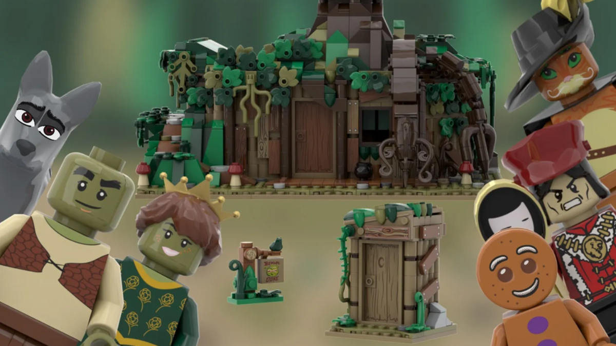 Second LEGO Ideas Shrek project makes its way into the first 2023 review round