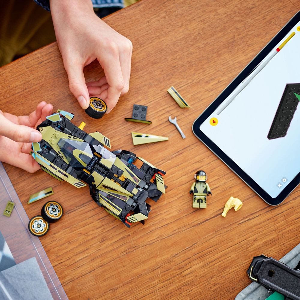 76923 LEGO Lamborghini Lambo V12 Vision GT Supersportwagen 4