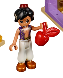 LEGO disney 41161 aladdin and jasmine palace adventures aladdin
