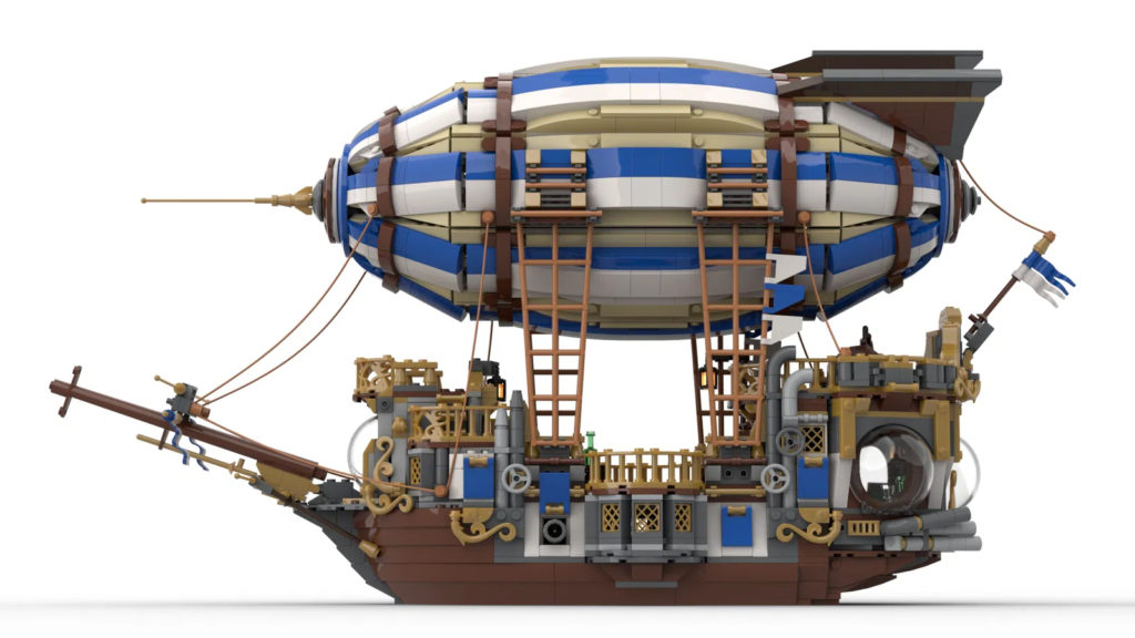 Steampunk airship lego ideas side 2