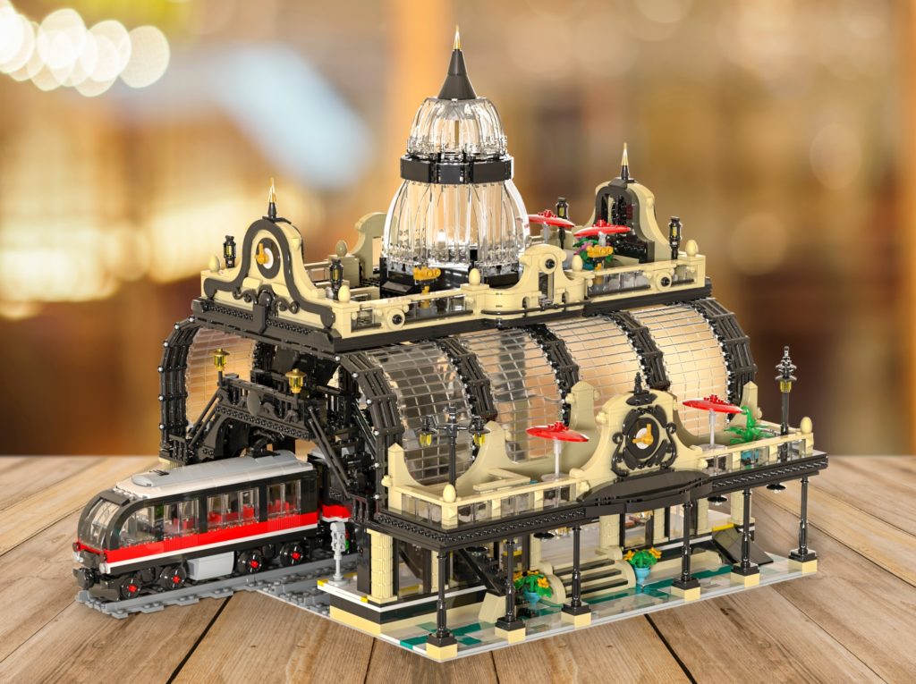BrickLink Designer Program The Train Station Studgate