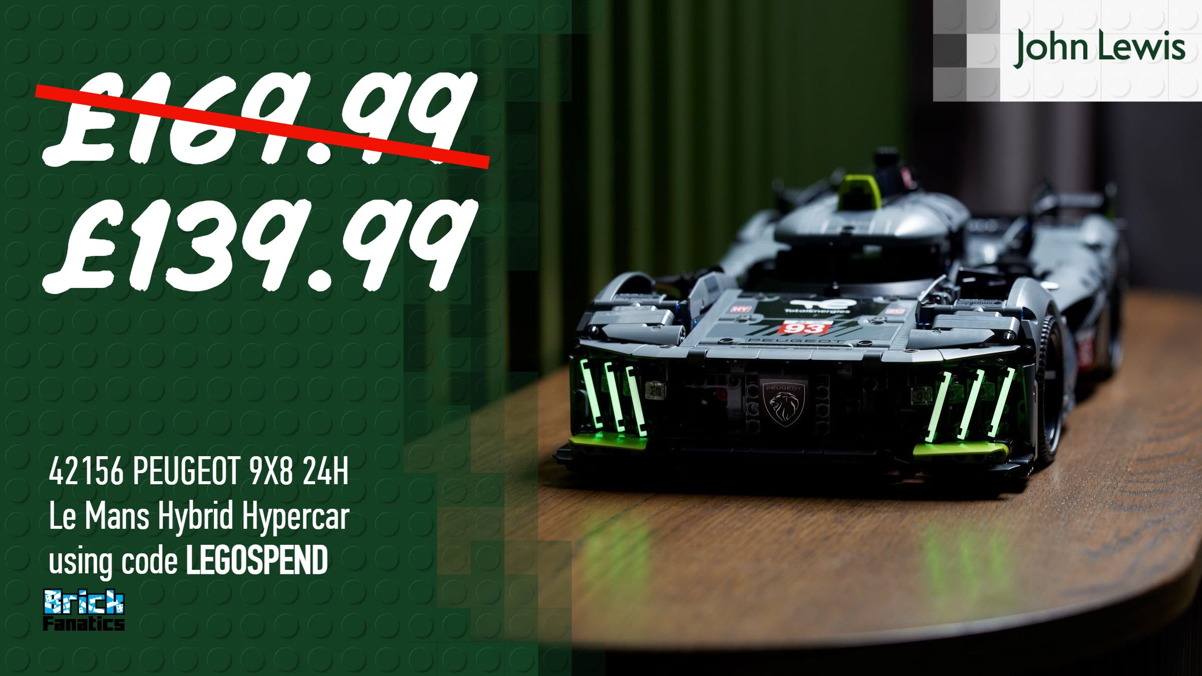 Score a huge saving on this race-ready LEGO Technic set 