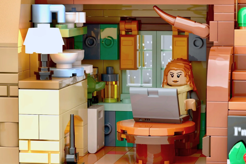 LEGO Ideas The Holiday – Rosehill Cottage 5