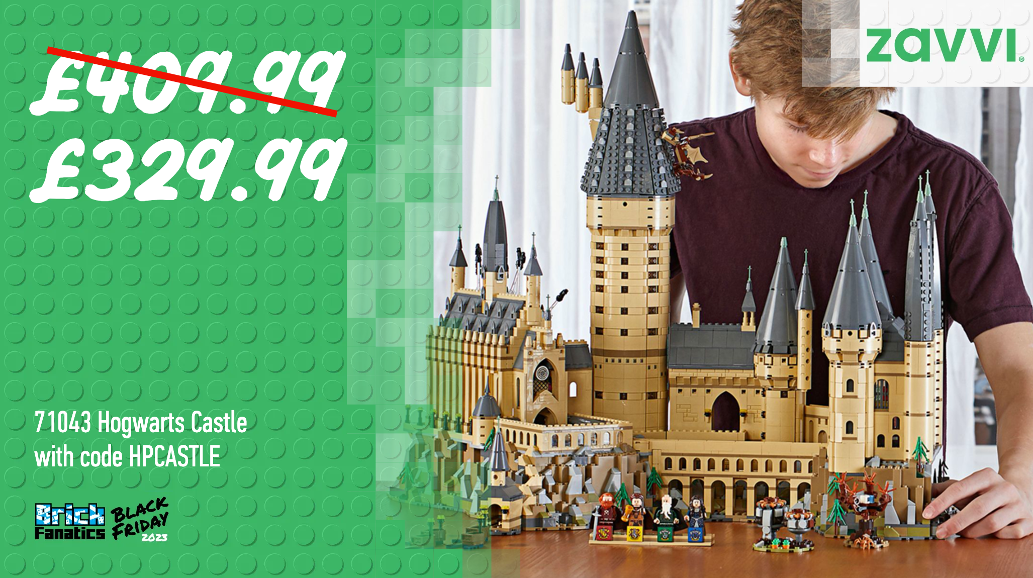 Magical code for huge saving on LEGO Harry Potter 71043 Hogwarts Castle