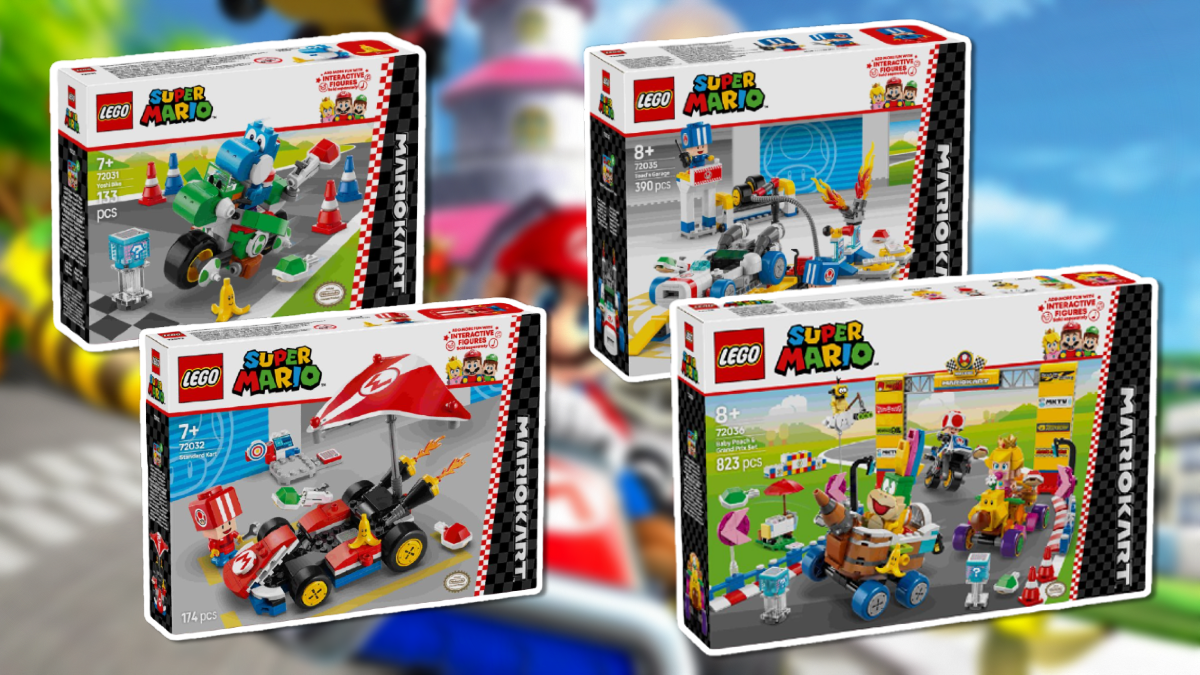 More LEGO Mario Kart 2025 images revealed