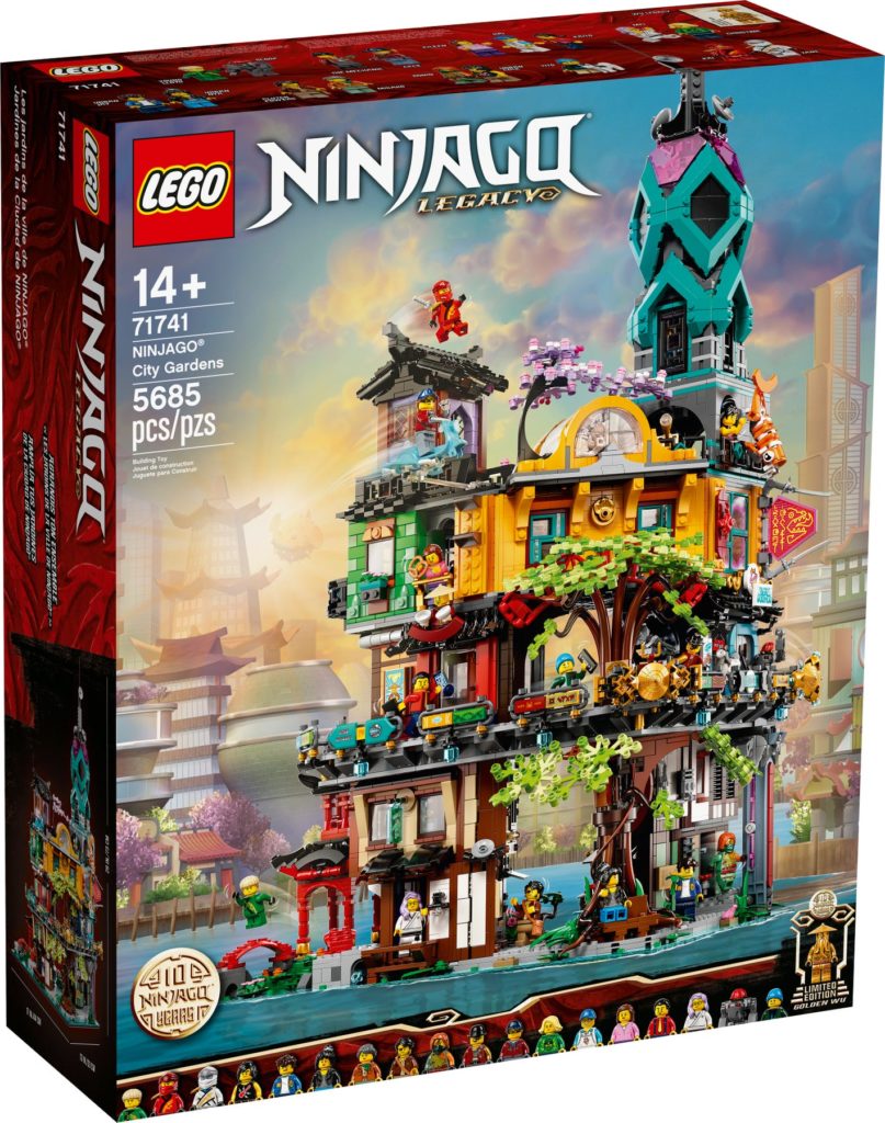 71741 NINJAGO CITY GARDENS BOX lego
