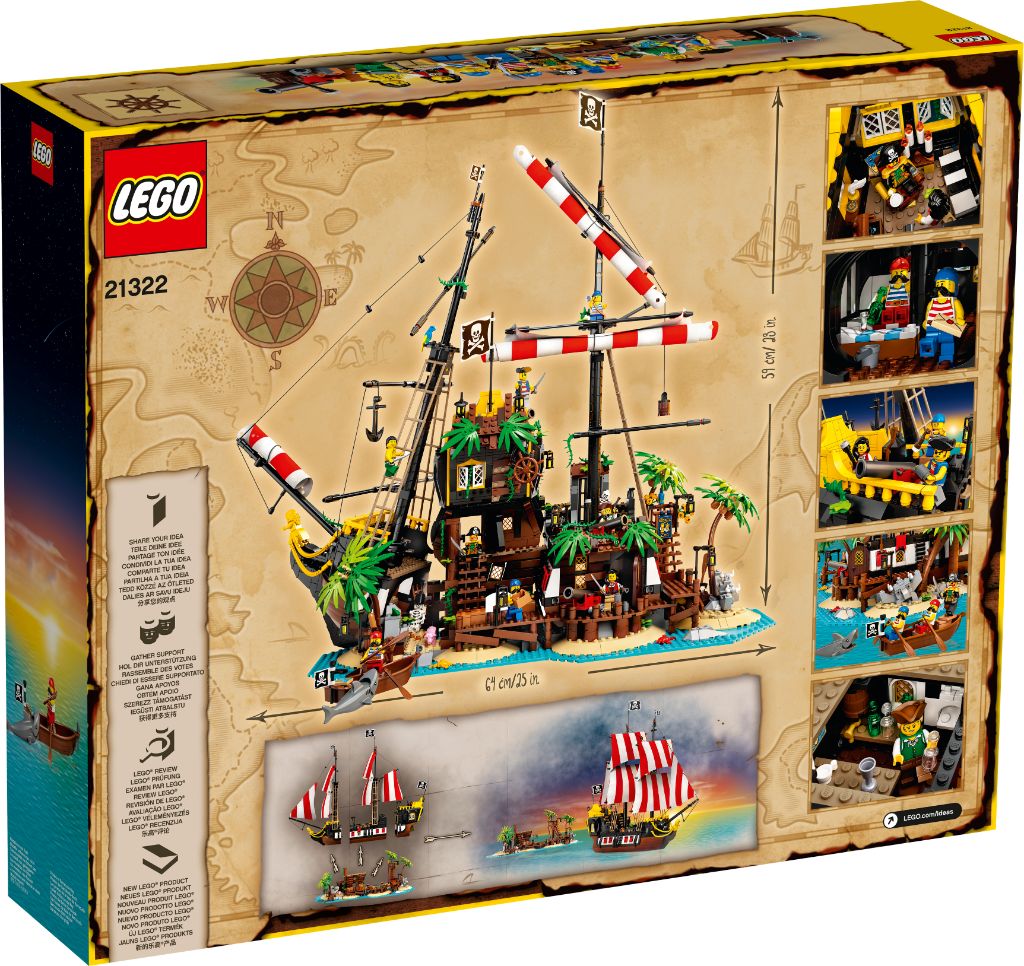 LEGO Ideas 21322 Pirates of Barracuda Bay 27