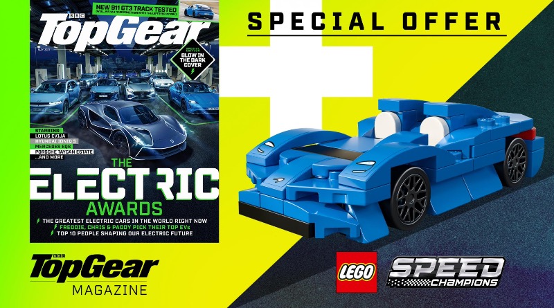 Free LEGO Speed Champions 2021 set with Top Gear magazine