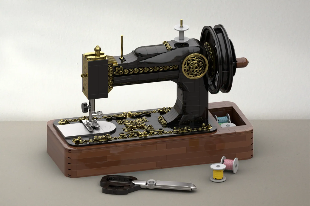 LEGO Ideas timeless creations sewing machine 1024x683
