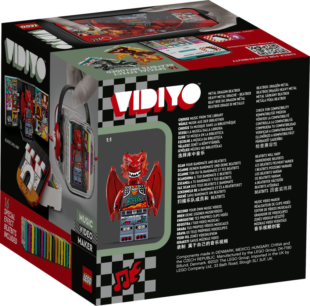 LEGO VIDIYO Metal Dragon BeatBox Box