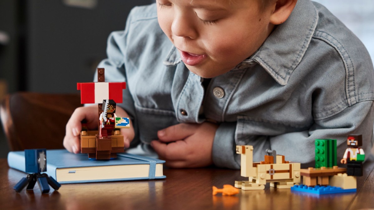 LEGO designer celebrates their first set on shelves