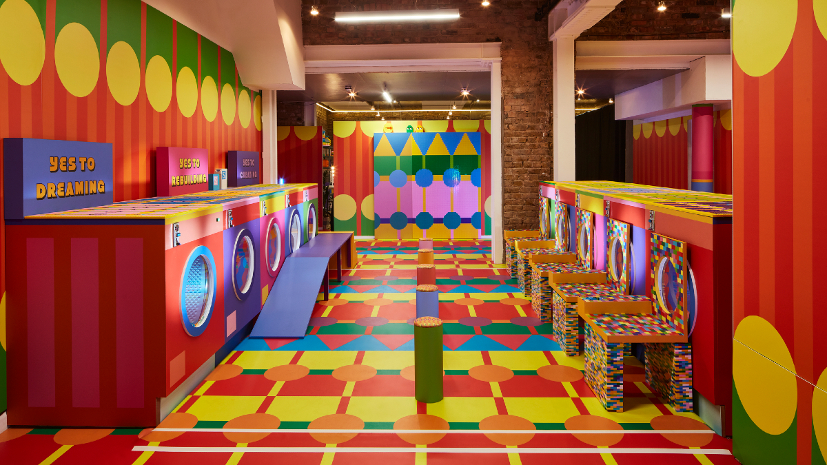 Take a look inside the LEGO Launderette of Dreams in new video