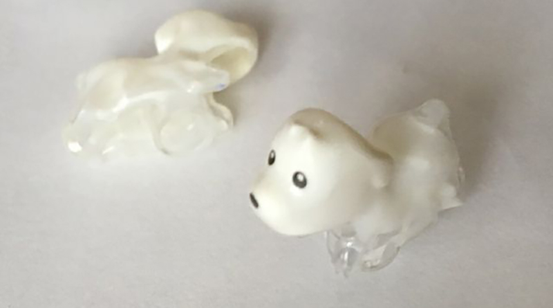 LEGO Hidden Side ghost dog element available on Bricklink
