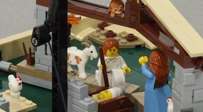 Brick Pic of the Day: Pop-up nativity