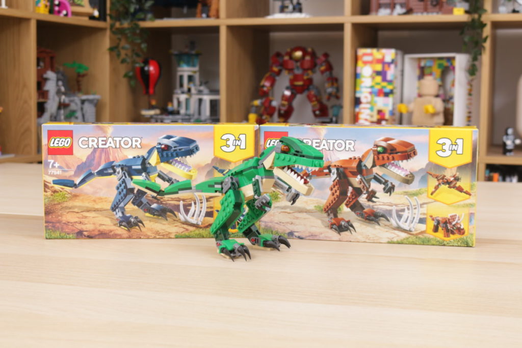 LEGO Creator 3 in 1 77940 Mighty Dinosaurs and 77941 Mighty Dinosaurs review 2 1024x683