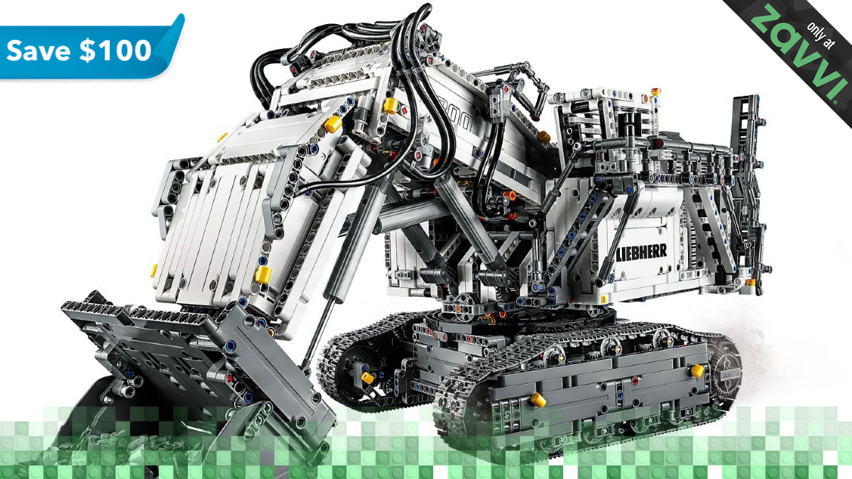$100 off LEGO Technic Liebherr R 9800 Excavator and more at Zavvi