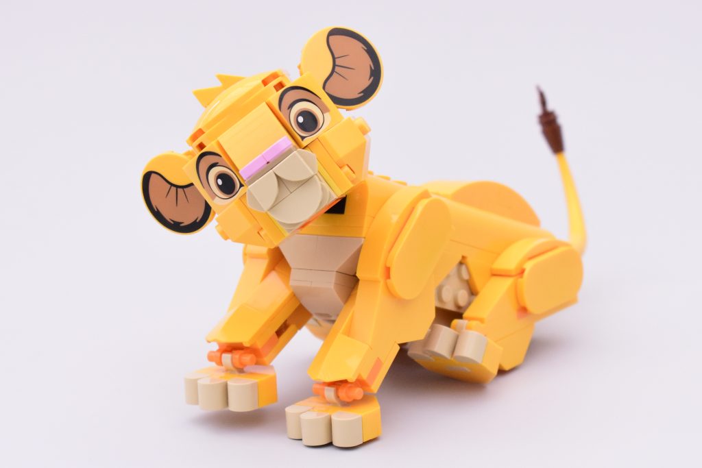 LEGO Disney 43243 Simba the Lion King Cub review 4 1024x683