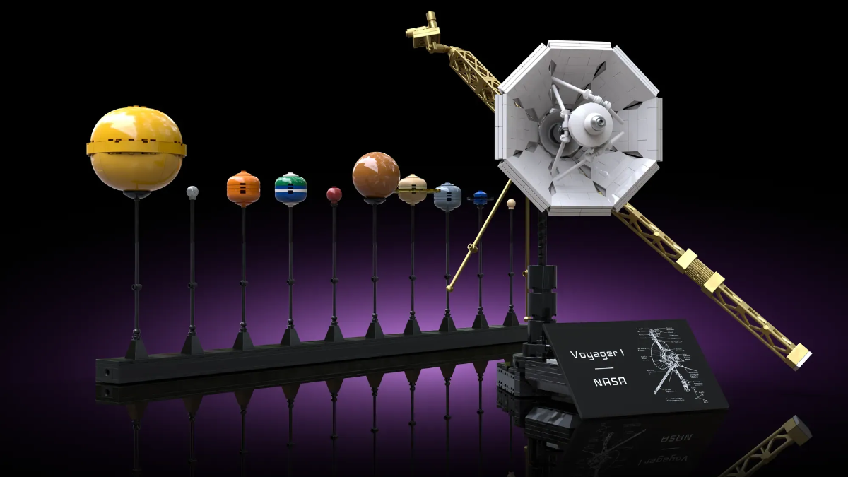 LEGO Ideas blasts off with Voyager anniversary tribute