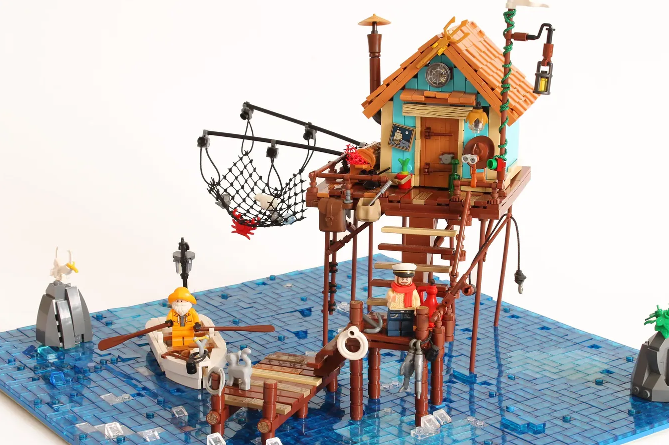 LEGO Ideas stilt house 4