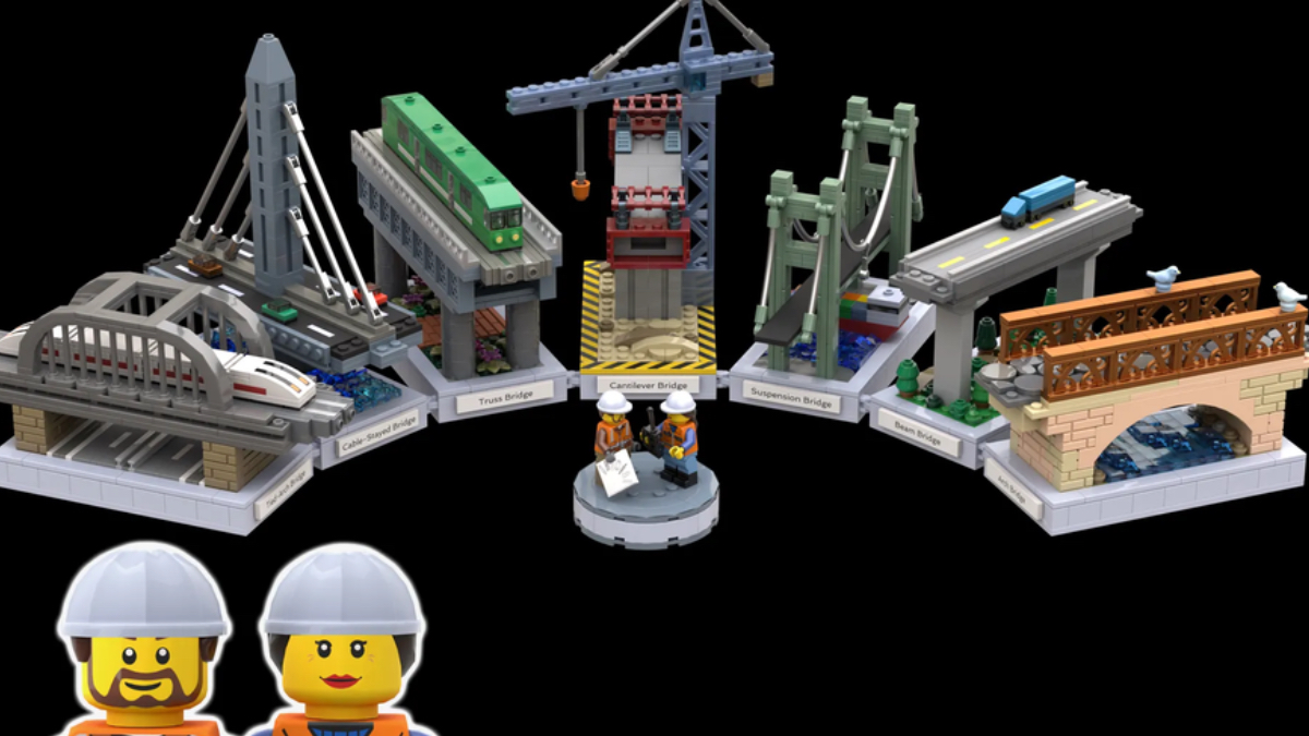LEGO civil engineering Ideas project is building towards success
