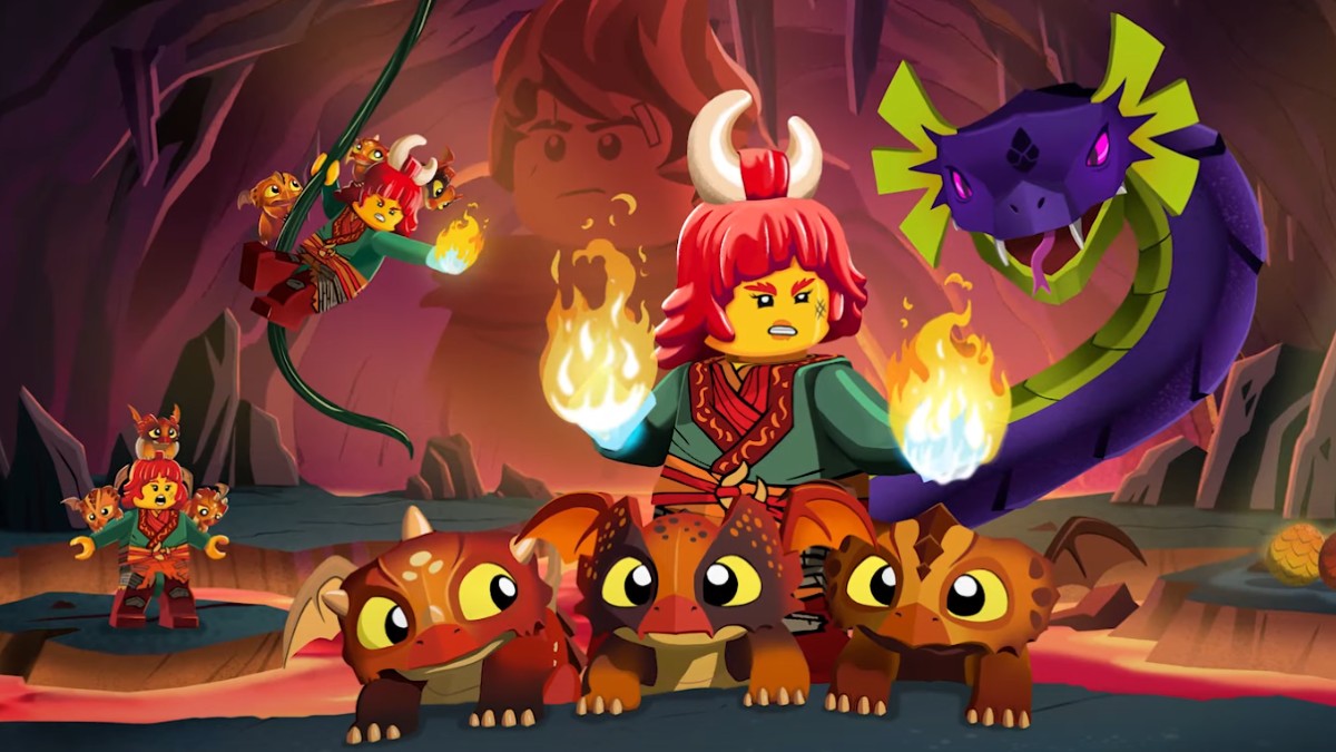 Wyldfyre is getting an all-new LEGO NINJAGO: Dragons Rising series