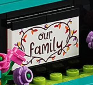 LEGO Ideas 21346 family tree sign