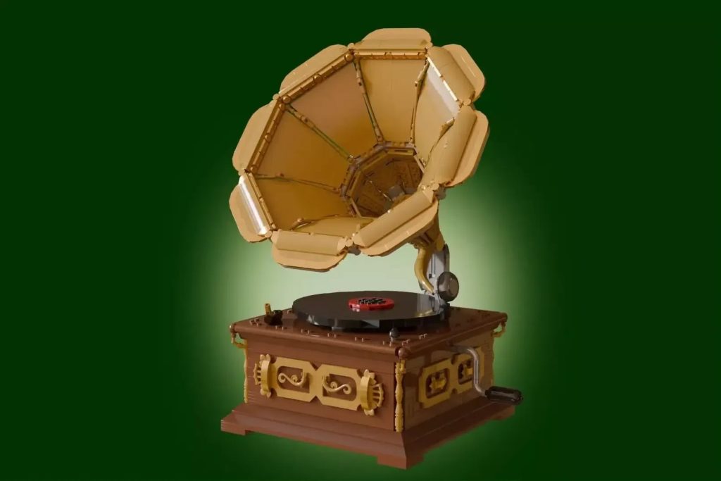 LEGO Ideas Vintage Gramophone 1 1024x683
