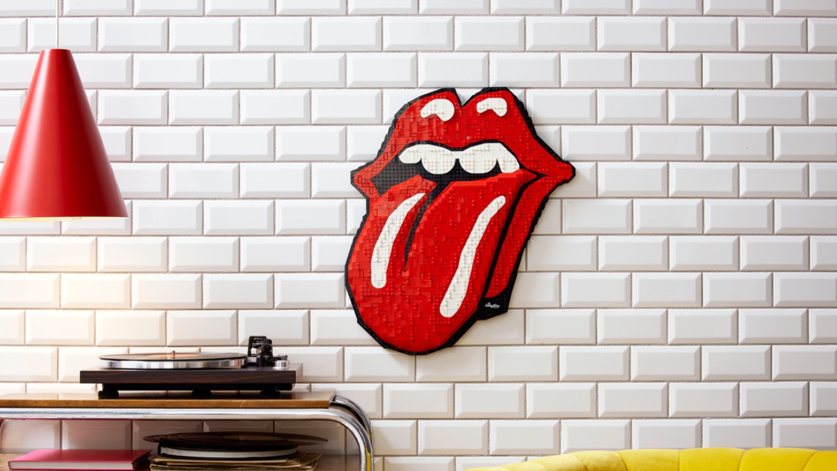 Original logo designer reacts to LEGO Art 31206 The Rolling Stones